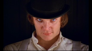 A Clockwork Orange stare