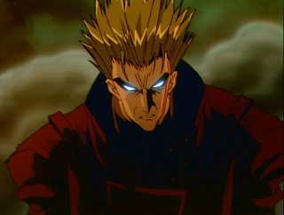 Vash the Stampede, channeling Spawn