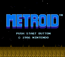 Metroid Title Screen