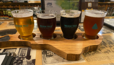 Flight of Balsam Falls beer