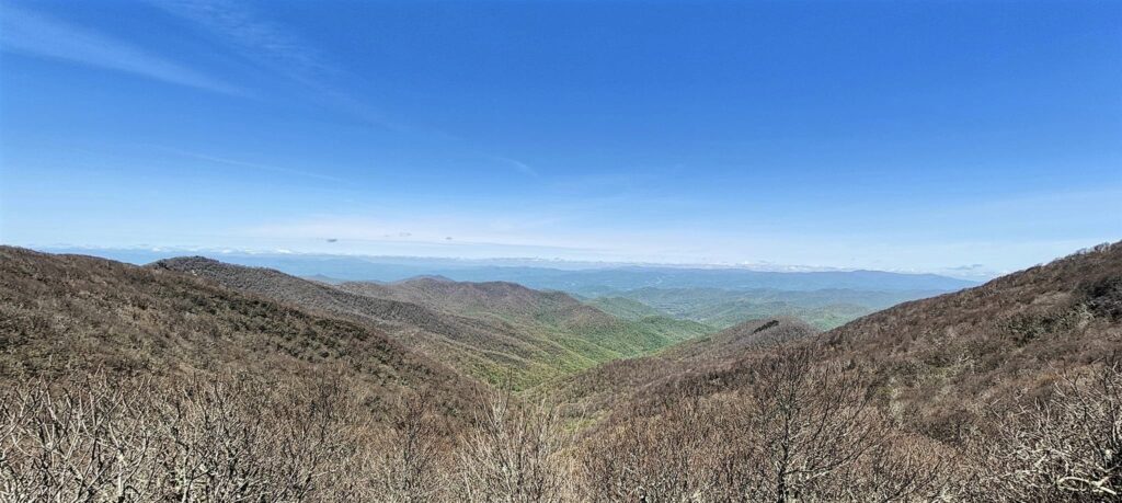 The Appalachian Mountains near Asheville