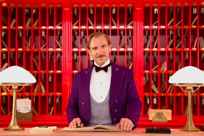 Ralph Fiennes in Grand Budapest Hotel