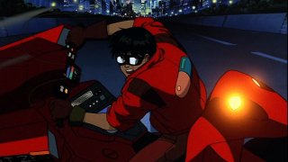 Kaneda on his bike