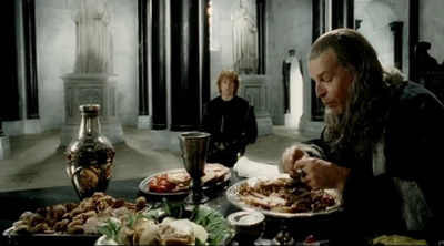 Denethor feasting