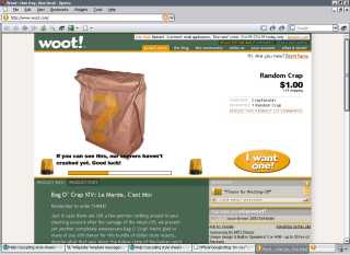 Woot: Bag O Crap (click for larger image)