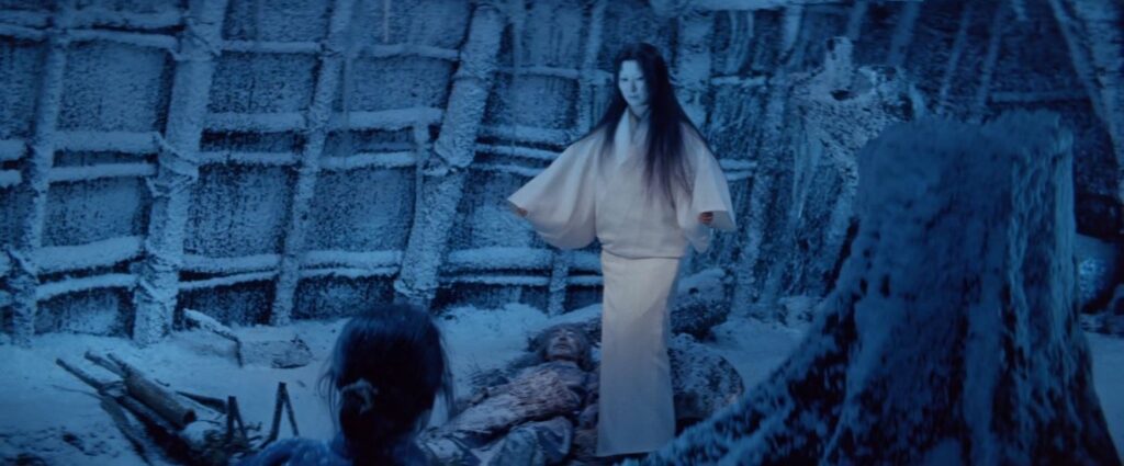 The Woman in the Snow from Kwaidan