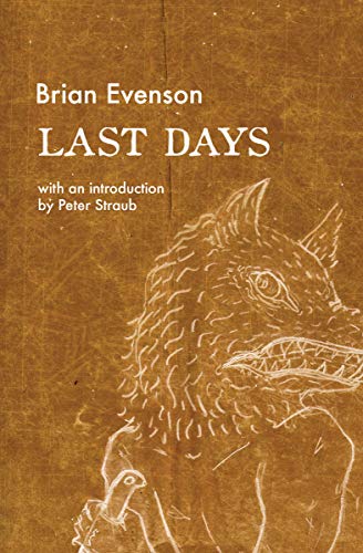 Last Days by Brian Evenson book cover