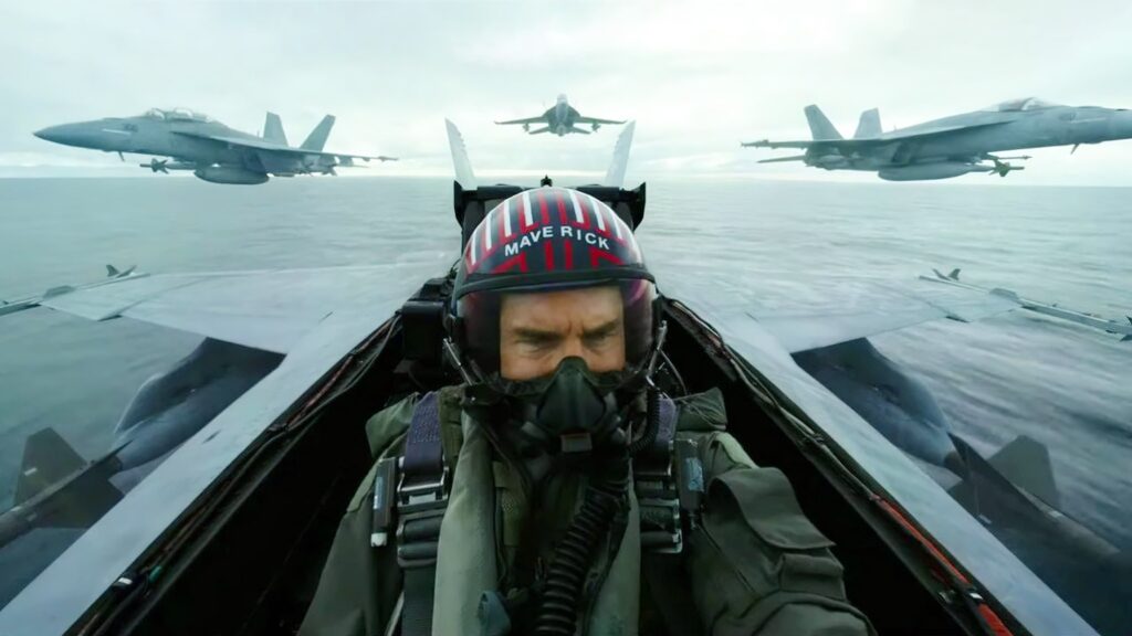 Tom Cruise in Top Gun: Maverick