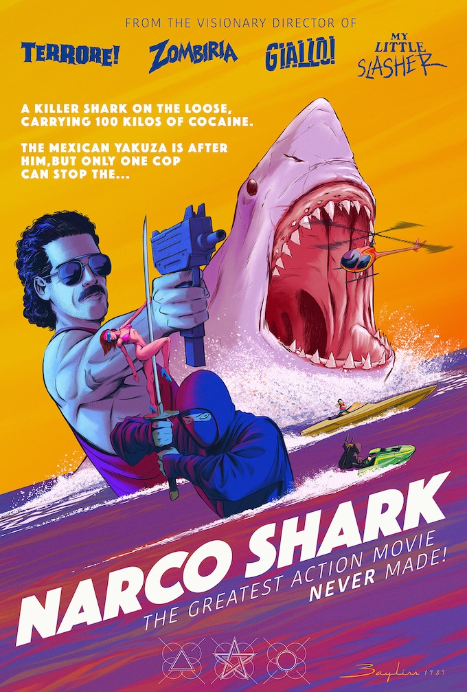 Narco Shark Poster