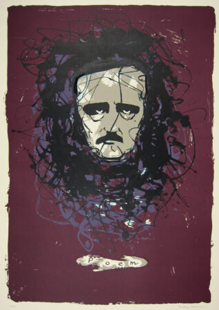 Cover Art for The Portable Edgar Allan Poe - Poem, by Dorothea Tanning